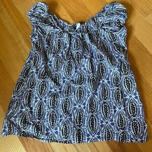 J.Crew Floral Cotton Blouse